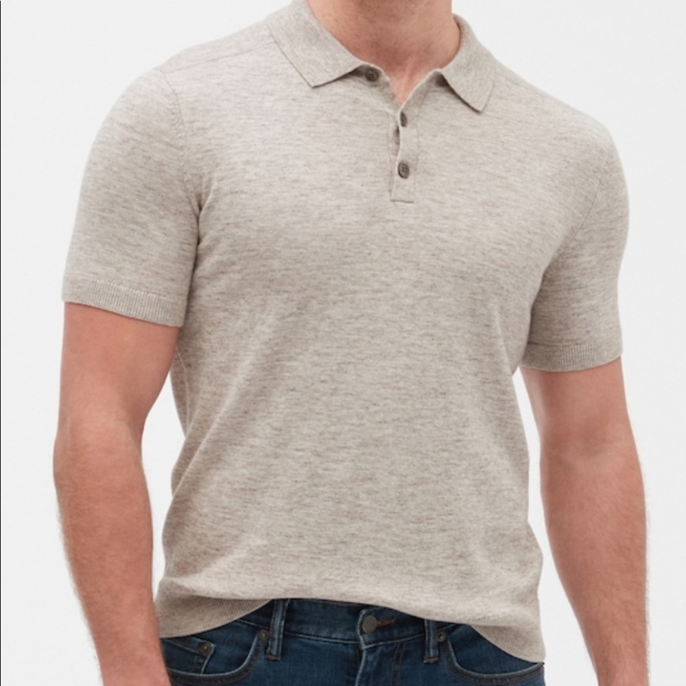Banana republic men’s sweater polo. Nearly new